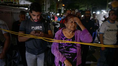 Im�genes tras el doble terremoto de magnitudes 7,2 y 7,5 producidos en Venezuela