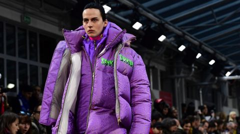 Desfile del dise�ador chino Shangguan Zhe.