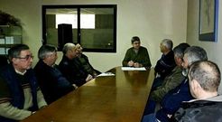 Una reuni�n de la rectora de Cobideza, colectivo que se posicion� ayer respecto Icos-Indega.