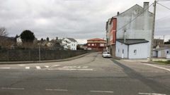 Vista de la calle Pardo Baz�n, en la villa pontesa