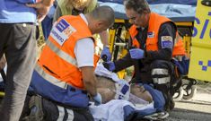 El rescate del piloto, que result� herido, se vio dificultado por el complicado acceso. 