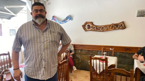 En febrero, Poldo Martnez se puso al frente del restaurante Casanova en A Pobra de Trives. 