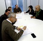 Ant�n Louro explic� ayer el proyecto al Sergas y a la UVigo.