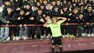 Pol Arnau, tras la tanda de penaltis ante el Girona