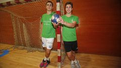 �lvaro preciado y Carlos �lvarez, dos de los seleccionados, en una imagen de archivo