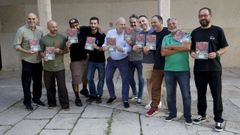 Presentaci�n de �Sabor Coru�o�, un volumen con guion y dibujos de Manuel Cr�neo que recoge platos de cocineros coru�eses