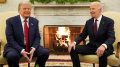 Trump y Biden, en una imagen de archivo en la Casa Blanca.