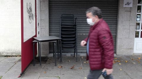 Un bar cerrado este mi�rcoles en la zona de la Compa��a