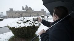 Monforte amaneci� nevado. Aqu� est�n las fotos