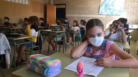 Vuelta al cole en el CEIP Prez Viondi de A Estrada