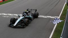 Antonelli se impuso por delante de Hamilton y Verstappen.