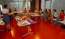 Ayer se iniciaron en el �gora los cursos de formaci�n para los monitores de los talleres.