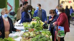 La abundancia de hortalizas es propia de mercados de estas semanas de primavera