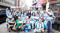 Foto de familia dalg�ns dos compo�entes do Colectivo N�s.