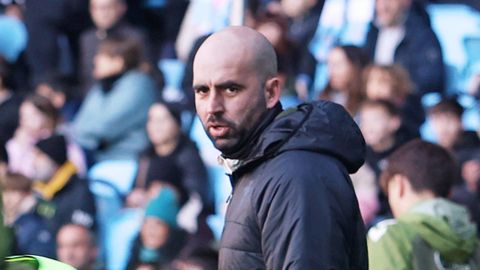 El entrenador del Celta, Claudio Gir�ldez.