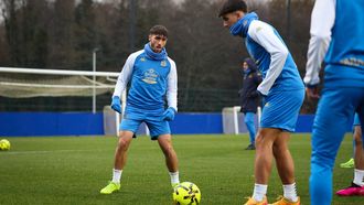 Altimira, durante el entrenamiento de ayer en el D�por Training Center