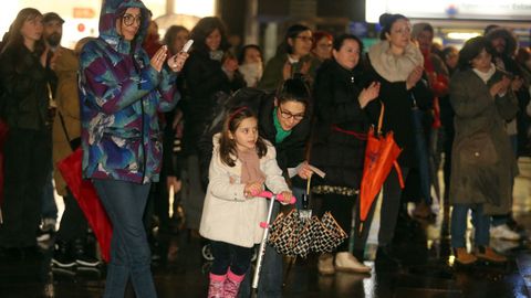 O so�o de Lilith organizou unha concentraci�n polo 8M en Vilagarc�a