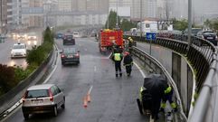 Accidente en los castros 
