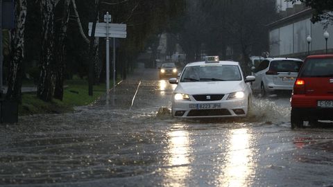 Inundaciones en Ferrol 