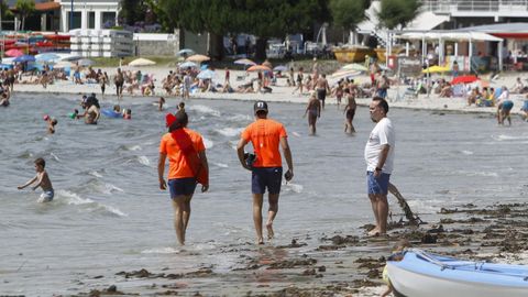 Imagen de archivo de la playa de A Magdalena, en Cabanas