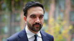 Zohran Mamdani, candidato demcrata a la alcalda de Nueva York.