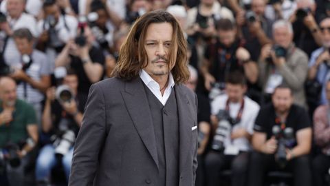 Johnny Depp durante el 76&ordm; Festival de Cine de Cannes