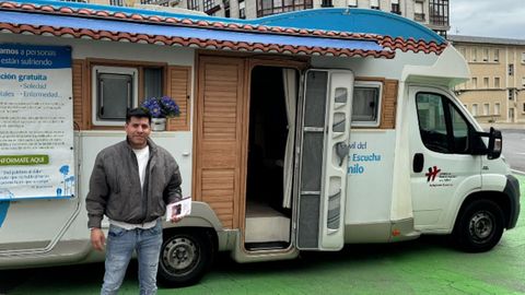 En imagen, unidad m�vil de intervenci�n en crisis y duelo de los religiosos camilos