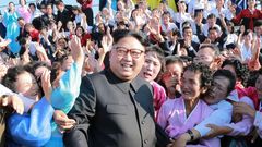 Kim Jong-un, en una foto facilitada por el r�gimen de Piongyang