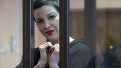 Maria Kolesnikova fue detenida hace casi un a�o durante las protestas.