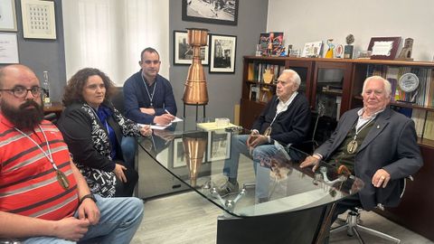 Imagen de la reunión que tuvo lugar este martes