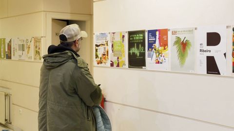 Los carteles est�n expuestos en la sede del Consello Regulador do Ribeiro