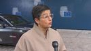 La ministra de Asuntos Exteriores, Arancha Gonz�lez, estuvo ayer en Bruselas