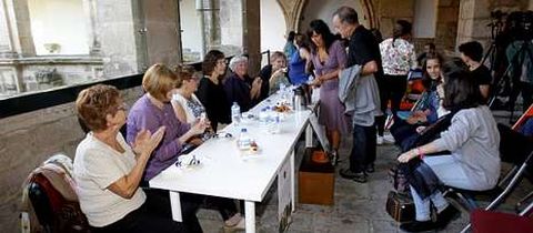 El Museo do Pobo Galego enfatizó en un acto la memoria de mujeres gallegas emigrantes.
