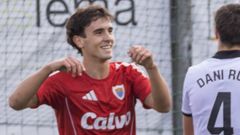 Pablo Rubal, en su �ltimo partido como titular en el Berganti�os