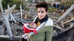 El d�a de la explosi�n, la onda expansiva lanz� del sof� a Ana, en la recta final de un embarazo de alto riesgo