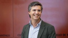 Borja Vere es el l�der local del PP en Santiago y portavoz municipal de la formaci�n en el pazo de Raxoi.