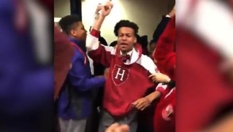 La incre�ble reacci�n de este joven al saber que ha sido aceptado en Harvard