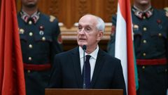 El presidente electo de Hungr�a y expresidente del Tribunal Supremo, Andr�s Baka.
