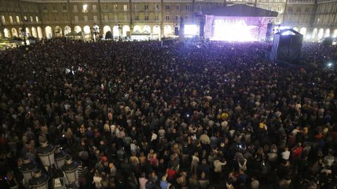 Miguel Bos revent la plaza de Mara Pita