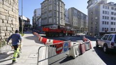La Ronda da Muralla reabrir� completa al tr�fico la pr�xima semana