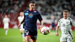 Ximo, en el partido contra el Albacete