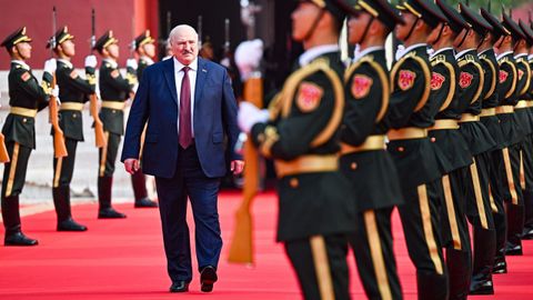 El presidente bielorruso, Alexader Lukashenko