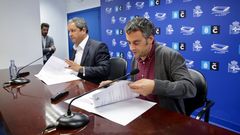 Rueda de prensa de Xulio Ferreiro y Tino Fern�ndez