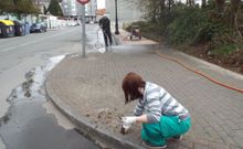 Silleda acomete trabajos de limpieza en sus dos cascos urbanos.