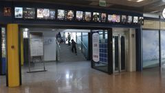 Interior del centro Vialia en la actualidad, que albergan los cines Cinexpo desde 2013