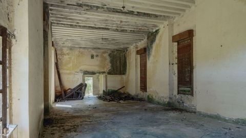 El interior del antiguo cine.