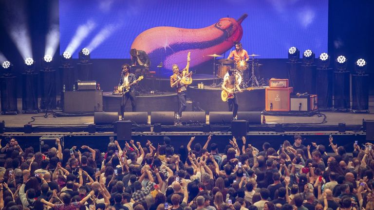 Sidonie, en su actuaci�n en el festival Jaleo!