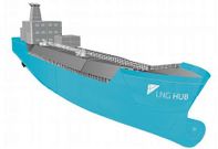 Navantia ha realizado un dise�o muy vers�til de buque para el suministro de gas a otros nav�os.