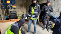 Desmantelado un punto de venta de droga en Vigo