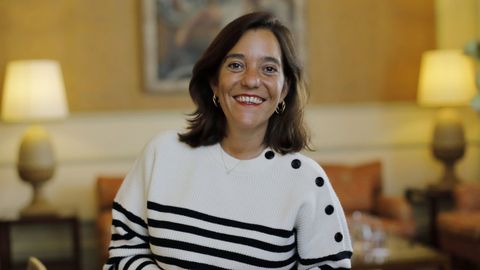 La alcaldesa de A Coru�a, In�s Rey, en una imagen de archivo.